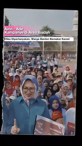 Waduhh Calon Pemimpin kok seperti ini ya, suka Melanggar peraturan yang sudah ada...  #AndraSoniBantenMaju  #BantenBersamaAndraDimyati  #fyp #cepatfyp #tren #viralvideo #banten #andrasoni #airin #kampanye 