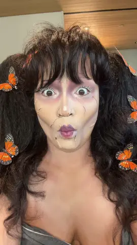 Edward SZAhands transformation ✂️🦋✂️🦋✂️ #halloween2024 #edwardSZAhands 