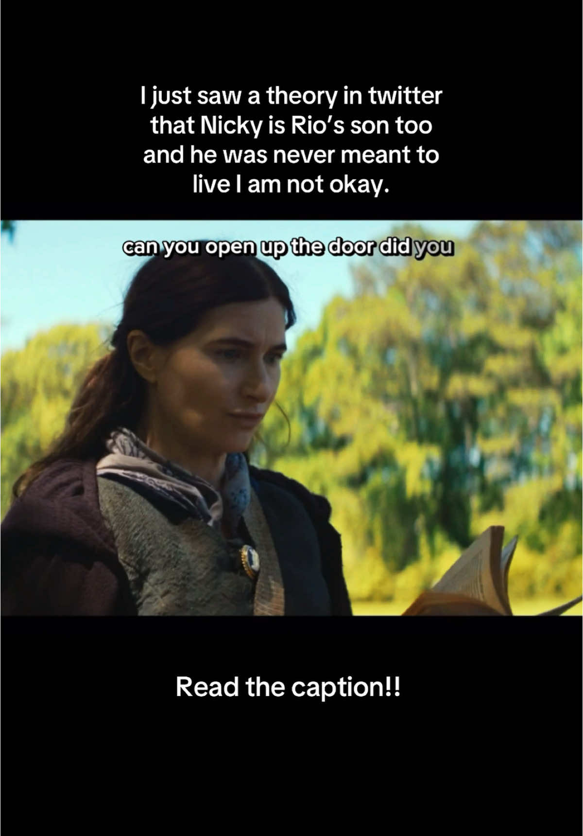 that’s why Agatha was fretting over the spells that she forgot to put on nicky when she was giving birth & she would occasionally kill witches to not only satisfy Rio but also let her meet Nicky it also explains how nicky wasnt reallg afraid of rio when she came to pick him up #agatha #fyp #foryoupage #agathaallalong #marvelstudios #billymaximoff #fypシ゚viral #agathaharkness #agathario #riovidal #fypシ #foryou #fy #wlw #marvel #marvelcomics #marveltok 