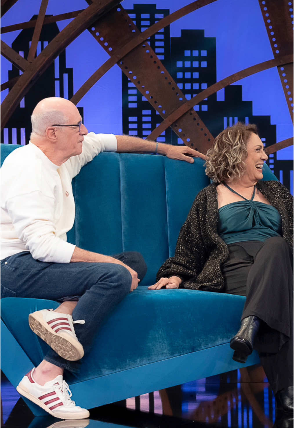 @elianegiardinioficial e @marcos_caruso brilharam no #LadyNight com um show de atuação e improviso! 😂 Não perca esse episódio inédito, hoje, às 22h45, no Multishow e @globoplay 🌙