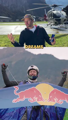 forget reinventing the wheel, @Peter Salzmann just reinvented the wingsuit 🛩️ #redbull #givesyouwiiings #energydrink #worldrecord #wingsuit