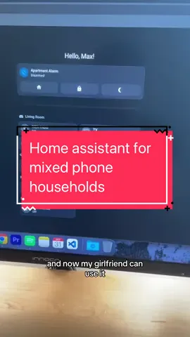 Home Assistant for our apple / android smart home has genuinely worked so seamlessly #tech #techtok #technology #smarthome #apple #android #homeassistant 