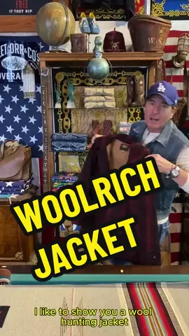 Woolrich Hunting Jacket! Available in online Store!  - - #vintage #vintagestore #OOTD #vintageshop #retro #madeinusa #woolrich #huntingjacket 