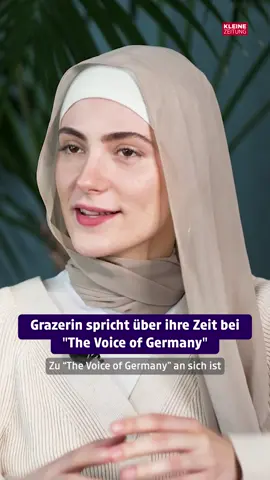 „The Voice of Germany“-Kandidatin @jacquelinehaiderofficial sprach mit uns über ihre Teilnahme an der deutschen Castingshow, ihre Entscheidung, zum Islam zu konvertieren, und darüber, wie sie auf Hass reagiert. Das ganze Video findet ihr auf kleinezeitung.at. #thevoice #österreich #graz #fyp