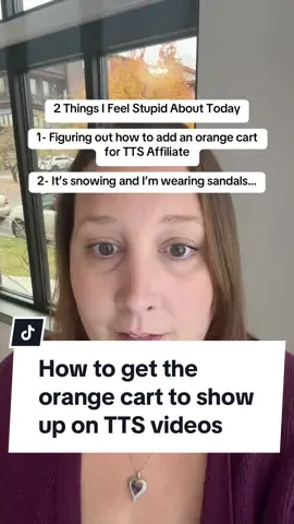 How to get the green cart to show up in your videos for TikTok shop affiliate videos.. I was doing it right, I just couldn’t see it on my end!  #tiktokshopcart #tiktokshopaffiliate #tiktokshoptips 