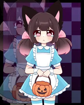 HAPPY HALLOWEEN!! Animation collab with @commotion @riri 🎀 and tembryo_ (twitter) :3 #meowbah #meowbahh #vtuber #animation #animationmeme #happyhalloween 