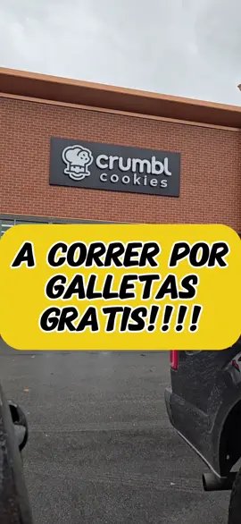 🔥🏃‍♀️🔥🏃‍♀️ a correr por galletas gratis con @Crumbl Cookies y @T-Mobile  #crumblecookie #tmobile #comidagratis #gratis 