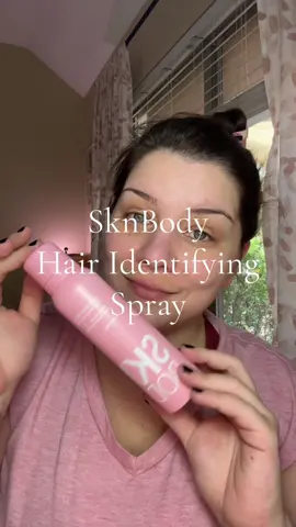@SKNBODY #skinidentifierspray works so well to illuminate those hairs!! You need this, trust me! #womenfacialhair #shaving 