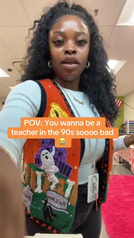 babes how cute is the vest?!?! UGH I DID IT AGAIN! #fypシ゚viral #halloweenlook #fypage #houston #explorepage #fyp #OOTD #teachersoftiktok #teacher #halloweencostume #halloween2023 