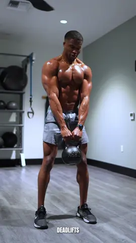 30 min Full Body KB Workout - deadlifts - squat catches - alternating clean + press - goblet squats 10 reps ea. | 4 rounds #fyp #Fitness 