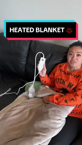 This furry heated electric blanket has 3 different heat levels and goes up to 110 degrees. It automatically shuts off after 2 hours so it doesn’t catch on fire. It comes in 3 different colors ♨️🔥🛌 #heatedblanket #electricblanket #warmblanket #blanket #heatingblanket #staywarm #tiktokshopblackfriday #tiktokshopcybermonday #tiktokshopholidayhaul 