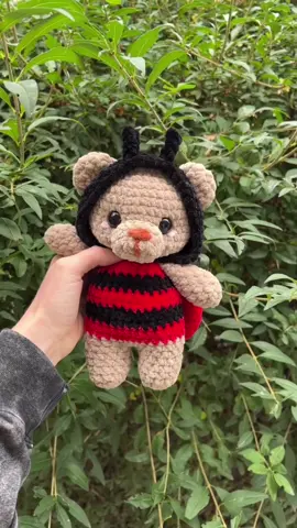 I haven’t made one of these in a while, I almost forgot about the pattern 😅 This little bear is just as cute as I remember 🐻 Pattern by me Tags #crochet #amigurumi #crochetanimal #plushie #cute #kawaii #crochetpattern #crochetinspiration #bear #babybear #ladybug #crochetbear #babyshower #nurserydecor #handmadetoys #crochetcommunity #babyroom #crochetersoftiktok #crochettok #stuffedanimals