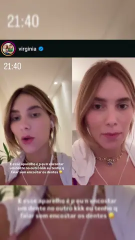 Virgínia Fonseca comenta sobre seu tratamento pro bruxismo  #virginia #virginiafonceca 