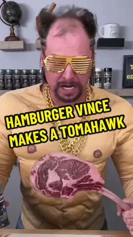 Happy Halloween! 👻🎃 Hamburger Vince was told to make a Tomahawk Steak with Preem-O by Dan-O! 👀🔥🥩