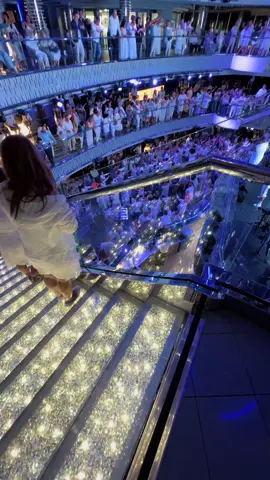 White party at #MSCSeaview🥳 @MSC Cruises Official #cruise #MSCCruises 