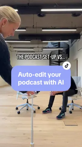 Before & after recording a podcast with one iPhone  #podcastforbeginners #howtostartapodcast #podcasttutorial #podcastsetup #thesetupvsresult #contentcreator 