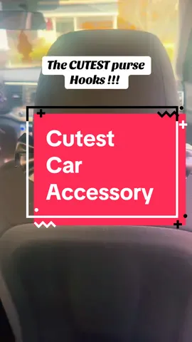 The CUTEST purse hooks 🎀🖤 im loving the bows this year #pursehooks #bows #caraccessories #carhooks #bowknotcarhooks #bowknot 