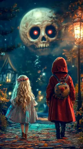 Under the haunted moonlight, shadows dance, and whispers fill the air. On this Halloween night, magic and mystery entwine… are you brave enough to enter the darkness? #halloween2024 #darkfantasy 