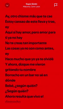 Segun quien #foryuo #paratii #viralvideo #maluma #carinleon #spotify 