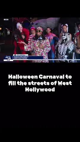 Halloween Carnaval is free to attend and will take place on Thursday, October 31, 2024 on a one-mile stretch of Santa Monica Boulevard between N. Doheny Drive and N. La Cienega Boulevard.