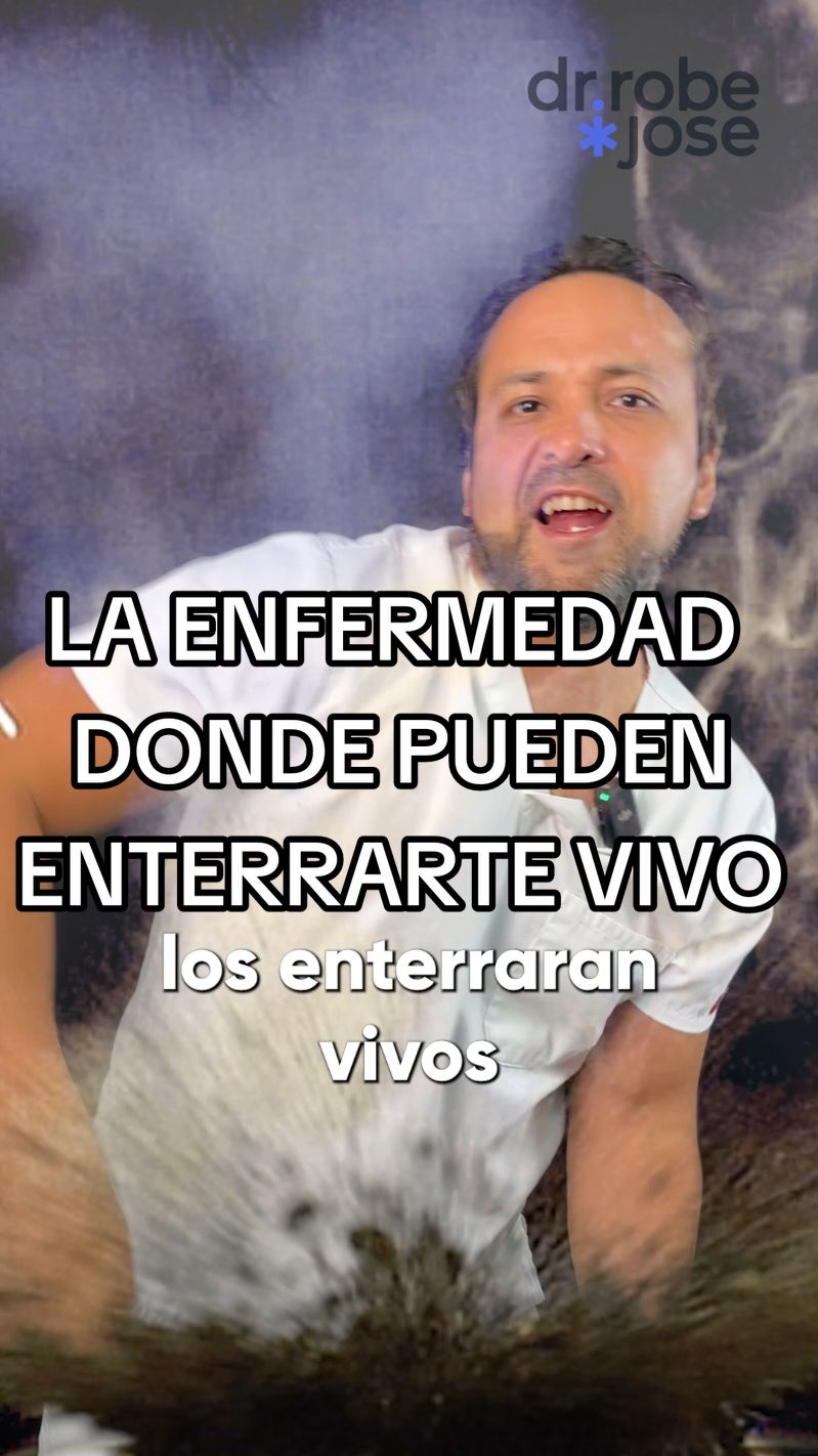 La enfermedad que parece salida de historia de terror… 💀 ¿Conoces la catalepsia? Es un trastorno que hace que las personas parezcan MUERTAS. Y eso no es lo más terrorífico… Aquí te cuento. Sígueme para más contenido de salud. 👨🏻‍⚕️ #salud #DrRobeJose #medicina #Bienestar #halloween #terror #catalepsia