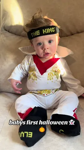 babys first halloween 😍#babytok #babiesoftiktok #babyhalloweencostume #babycostume #baby #cutebaby #babyboy #babyhair #happyhalloween🎃👻💀 #CapCut #happyhalloween #halloweencostume #halloween #elvis #elvispresley #elvispresleyfans #elvismovie #babyfever #babytiktok👶🏻 
