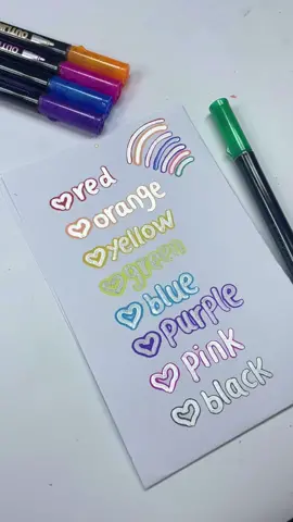 Let’s go through testing out these metallic double lined markers 🎨#outlinemarkers #handlettering #handwriting #calligrapgy #writting #colors #handwritten #TikTokShop #metallicmarkers #markers #pen #christmas 