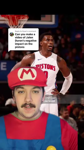 Replying to @Ryan Itsa me #NBA #pistons #jalenduren #detroitpistons 