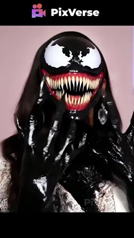 We are Venom!!! Try this effect on PixVerse! #Pixverse#halloween2024#venom#venomoussnake#venomcosplay#marvel#marvelstudios#superhero#halloweenlook#funnyvideos😂#aigenerated#aivideo#ghosts#monster#halloweencostume#pixverseai