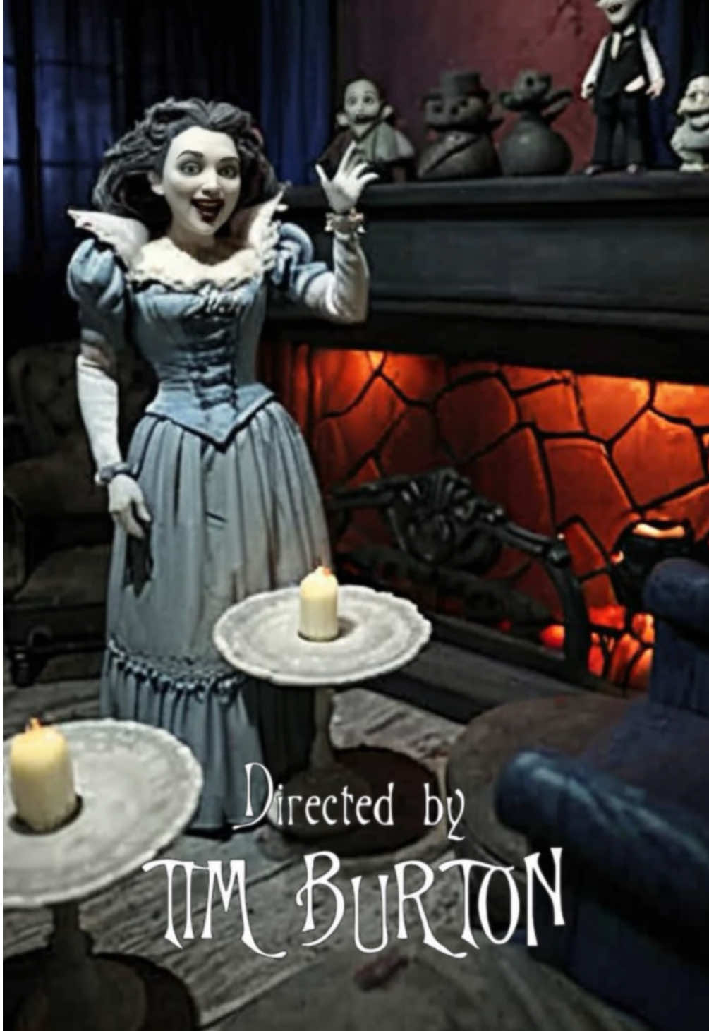 Her name is Lillias Brown and she’s a hopeless romantic who traveled in time to see the horrors that is the dating world of 2024😂 Now how funny would that #TimBurton film be lol #CapCutHalloween2024 #halloween 