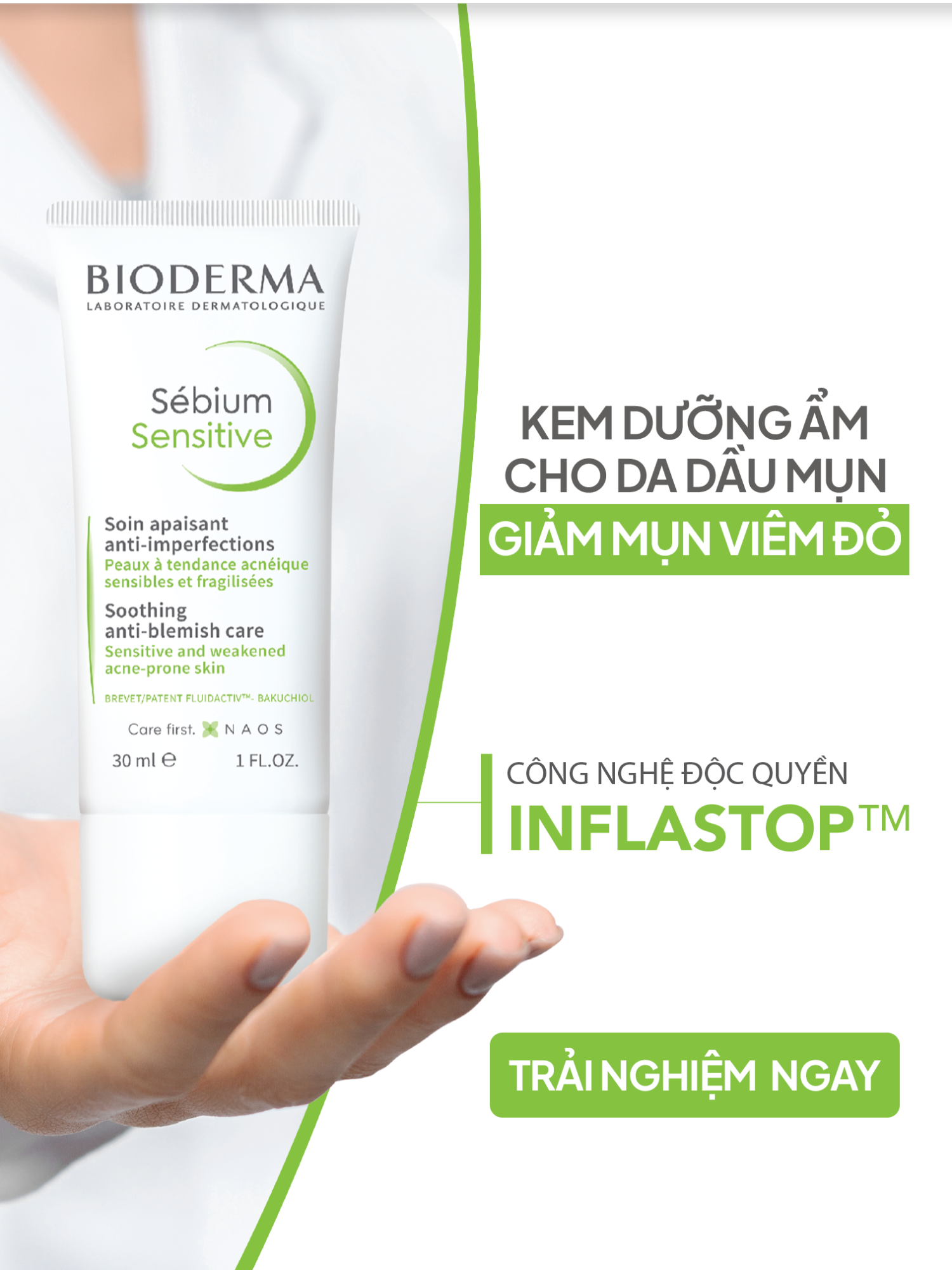 Mụn viêm đỏ cứ “hoành hành” khó chịu? Đã có Sébium Sensitive lo rồi! 👉 Xem ngay bí quyết giảm mụn viêm đỏ cho da dầu mụn hiệu quả nhé! 🔥 Đừng quên [11.11] ƯU ĐÃI ĐẾN 25% tại TikTok Shop! Đặt lịch săn ngay! #BiodermaSebiumSensitive #DuongAmDaDauMun #GiamMunViemDo#BiodermaSebiumSensitive #DuongAmDaDauMun #GiamMunViemDo