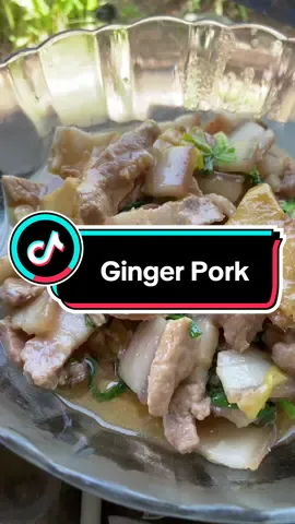 Yang paling bkin ketagih dan bkin gemoy #masakdirumah #simplerecipe #fyp #masukberandafyp #pork #nonhalal #gingerpork 