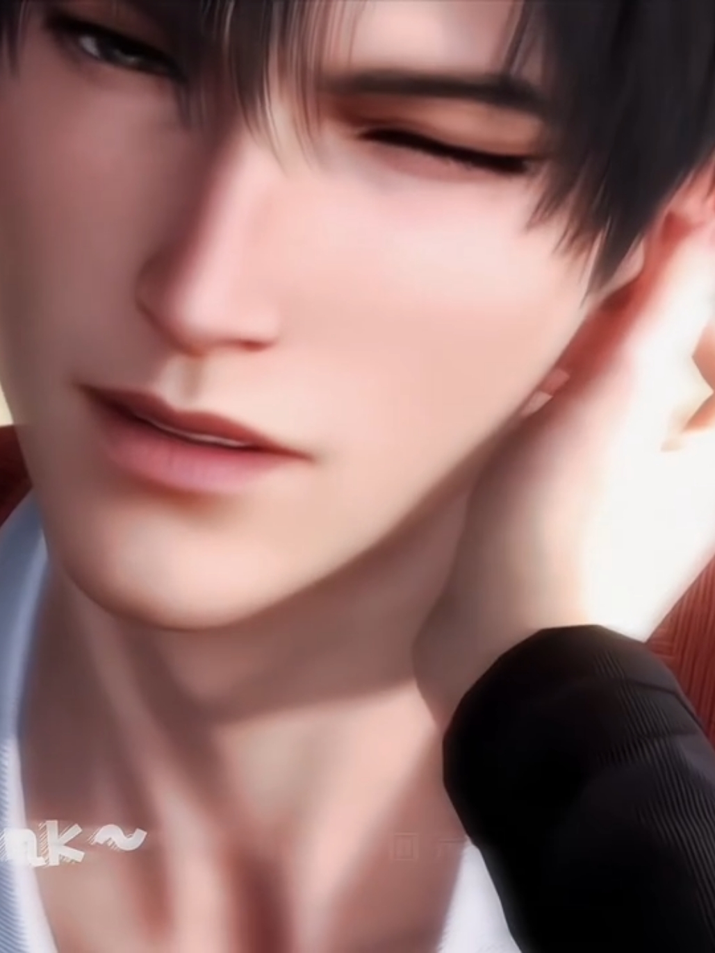 he's so cute 😭😭 oh, he gonna be mad if he know i call him cute 🤣 #zayne #zayneloveanddeepspace #恋与深空 #loveanddeepspace #fyppppppppppppppppppppppp 