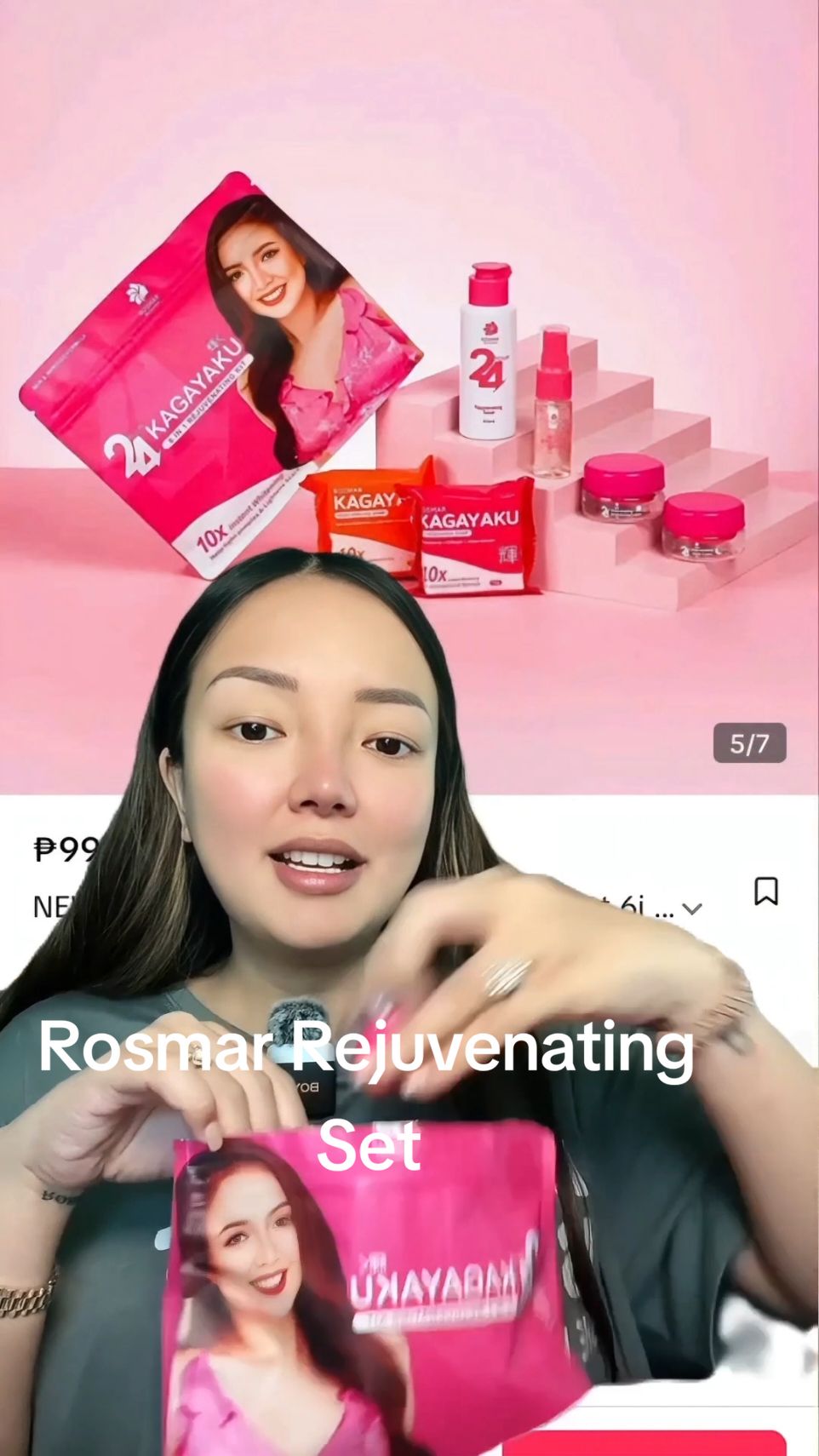 Rosmar Rejuvenating Set #rosmar #rejuvenatingset #beautytips #skincare #foryou #fyp #trendingvideo #longervideos #legit #tiktokshop @ROSMAR 
