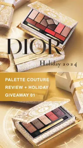 Dior Holiday 2024 Product Review + Giveaway 01 ✨ Explore the royal colors of Chateau de Versailles through Dior’s Holiday 2024 Couture Palettes.  👑 --- Watch the review video and join the giveaway by answering 4 questions below; 👑 Question 1: Which palace is the source of inspiration for Dior Holiday 2024 collection?  🇮🇹 Question 2: Which Italian artist designed the packaging for Dior Holiday 2024? 💄 Question 3: What are the holiday makeup palettes infused with? 🎁 Question 4: Name 2 motifs featured in Dior Holiday 2024 packaging.  —— Here are the giveaways you can win; Gift 01: Dior Glow Holiday 2024 Makeup Set 👝 Gift 02: Dior Holiday 2024 Star Box Set 🌟 Gift 03: Dior Black Velvet Pouch Set 🖤 Gift 04: Dior Silver Pouch Set ✨ --- How to participate? 1) Follow me on YouTube, IG and Tik Tok at @nur.toronto to win.📲  2) Type out your answers in the comment section at the quiz video post on my @nur.toronto accounts . ✅ 3) Tag a friend in the comment section and she/he could win a gift too! 🎁 4) Click like on the video, share the video onto your feed/stories and tag @nur.toronto on IG/Tik Tok/FB. 🤳🏻 5) Participants with the correct answers will be announced on Christmas Eve, Dec 24th 2024. 🥳 6) Participants must be 18 years old & above. --- This giveaway is open to everyone from all over the globe. 🌏 Thank you everyone for participating. I look forward to your answers. 💖 --- Why am I doing giveaways? ⁉️ I am a trained industrial designer and have a passion for product packaging, manufacturing, R&D, design, fashion and beauty. 💖 I attend many events and collect many gifts and samples. 🎁 Since I am not using them, it is best I share them with those who would make full use of them. Zero wastage! 😍 Thank you for all your support! 🙏🏻 #dior #diorholiday #giveaway #unboxing #diorunboxing #diorholiday2024 #diorbeauty #diorbeautylovers #diormakeup #diorcouturepalette #diorprestige #diorcapturetotale #lapriveecollection #missdior #serum #beauty #makeup #girlthings #toronto #canada @Dior @Diorbeauty @LVMH 