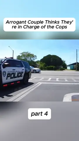 Arrogant Couple Thinks They’re in Charge of the Cops #cops #police #bodycam #crime
