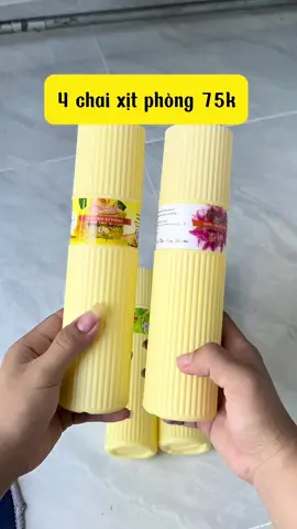Combo 4 Chai xịt phòng 75k miễn ship##emkieutaphoa##xitphong