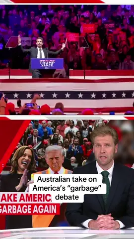 Australian take on the final days of the US election and the “garbage” debate. #satire #news #election #australia #usa #comedy #trump #biden #harris
