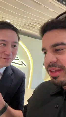 It was a pleasure meeting you❤️ @Shou #fahaadk_ #isntthatconcerning #shou #tiktokceo 