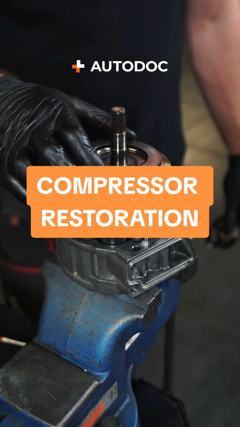 Reviving an AC compressor!❄️⚙️ 
 #autodoc #CompressorRepair #CarMaintenance #autoservice #autoparts #carparts #carmechanic 
 #carrepair #autorepair #DIY #tools #cartok #newcar #cartok #caredit #caradvice #cardealer 
 #driving #diyauto #carfix #autodiy #tutorials #fyp #fy #trending #top #viral 
