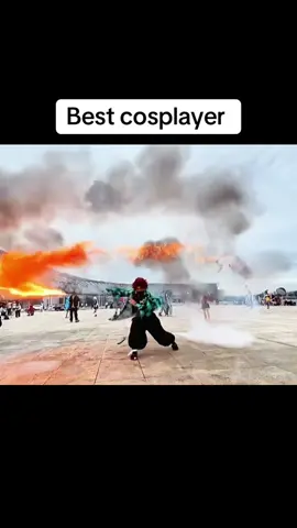 Tanjiro live hinokami kagura demonstration #tanjiro #demonslayer #liveaction #hinokamikagura #otakufestival #viral #trending #anime #animeedit #tanjiroedit #tiktok 