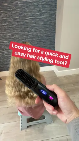 Get Salon-Smooth Hair Wherever You Go! The Portable Cordless Hair Straightener Brush is designed to keep your hair looking fabulous anytime, anywhere. This compact styling tool features an LED temperature display for perfect heat control and USB recharging, so you’ll always be ready for a quick style fix. Ideal for home, travel, or last-minute touch-ups, it even includes two hair clips for easy styling. #hairstraightener #portablehairstraightener #swimming #mumsoftiktok #TikTokMadeMeBuyIt #cybermonday #blackfriday #Spotlight #dealdrops 