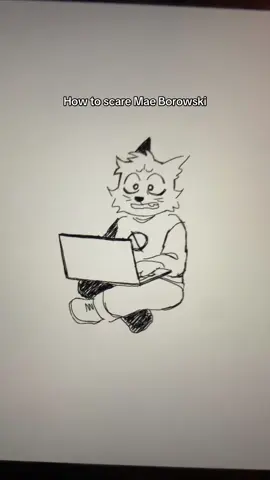How to scare Mae (also idk how the video got stuck at the end but it looks so funny LMAOOO 😭😭😭) - #fyp #fypシ #foryoupage #nightinthewoods #nitw #mae #maeborowski #maenitw #nitwmae 