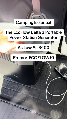 The @EcoFlow Technology Inc. @EcoFlow EcoFlow Delta 2 Portable Power Station Generator #ecoflow #delta2 #portable #powerstation #generator #powerstationgenerator #solarpanel #TikTokShopDealsforyoudays #DealsForYouDays #DealsForYou #TreasureFinds #2024BackToSchool #spotlightfinds #FallDealsForYou #FallFreshness #TechObsessed #RushReady #FallDealsForYou #WhatTheTech #TouchdownDeals #TTSLevelUp #CreatorBoostCamp #TikTokShopBlackFriday #TikTokShopCyberMonday #TiktokShopHolidayHaul #ShopHalloween #freshdailydealz 