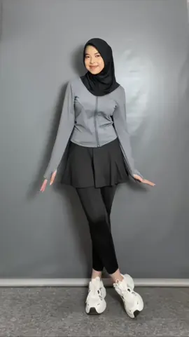 outfit olahraga pake jaket ini, auto bikin semangatt🤩 #jaketolahraga #outfitolahraga #jaketolahragawanita #outfitideas 