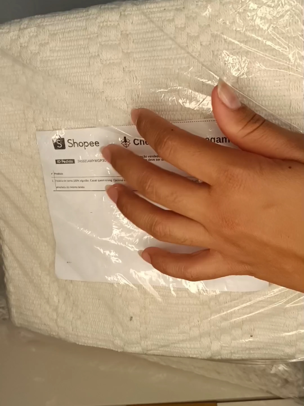 kit peseira/ capa de almofada.shopee #enxoval #fyp #viral_video #shopee #compras #shopeehaul 