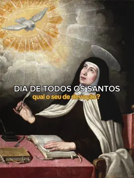 01/11 DIA DE TODOS OS SANTOS! Comenta qual é seu santo de devoção 🥹🙏🏻🤍 #catolicostiktok #igrejacatolica #solenidadedetodosossantos #diadetodosossantos #devocaoefecatolica 