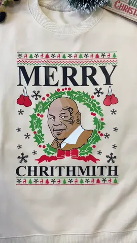 Merry christmas the champion 🎄🎄🥊 #miketyson #tyson #merrychrithmith #christmas #christmastiktok #christmasshirt #uglysweaters 