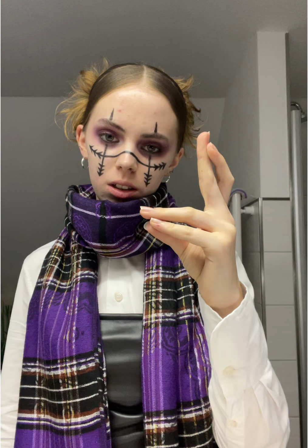 Jujutsu kaisen hand signs #jjk #choso #fyp #chosojujutsukaisen #chosokamo #halloweenmakeup #halloweencostume #fy #foru #forupage #viral_video #viral 