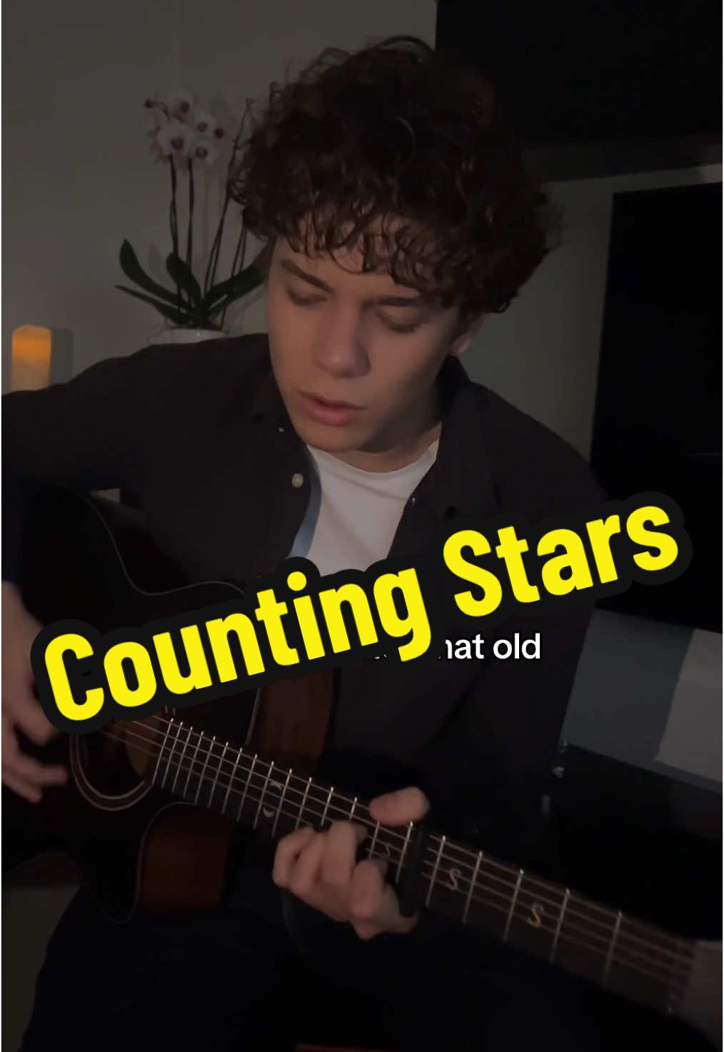 I had to make a cover of this song👁️👄👁️ #sing #cover #guitar #song 